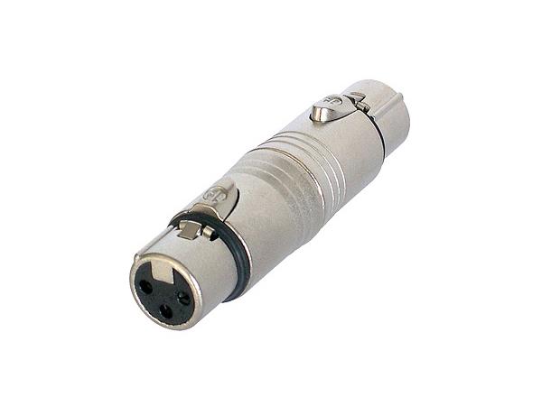 Neutrik Adapter XLR3F - XLR3F XLR 3-pol Hun - Hun 